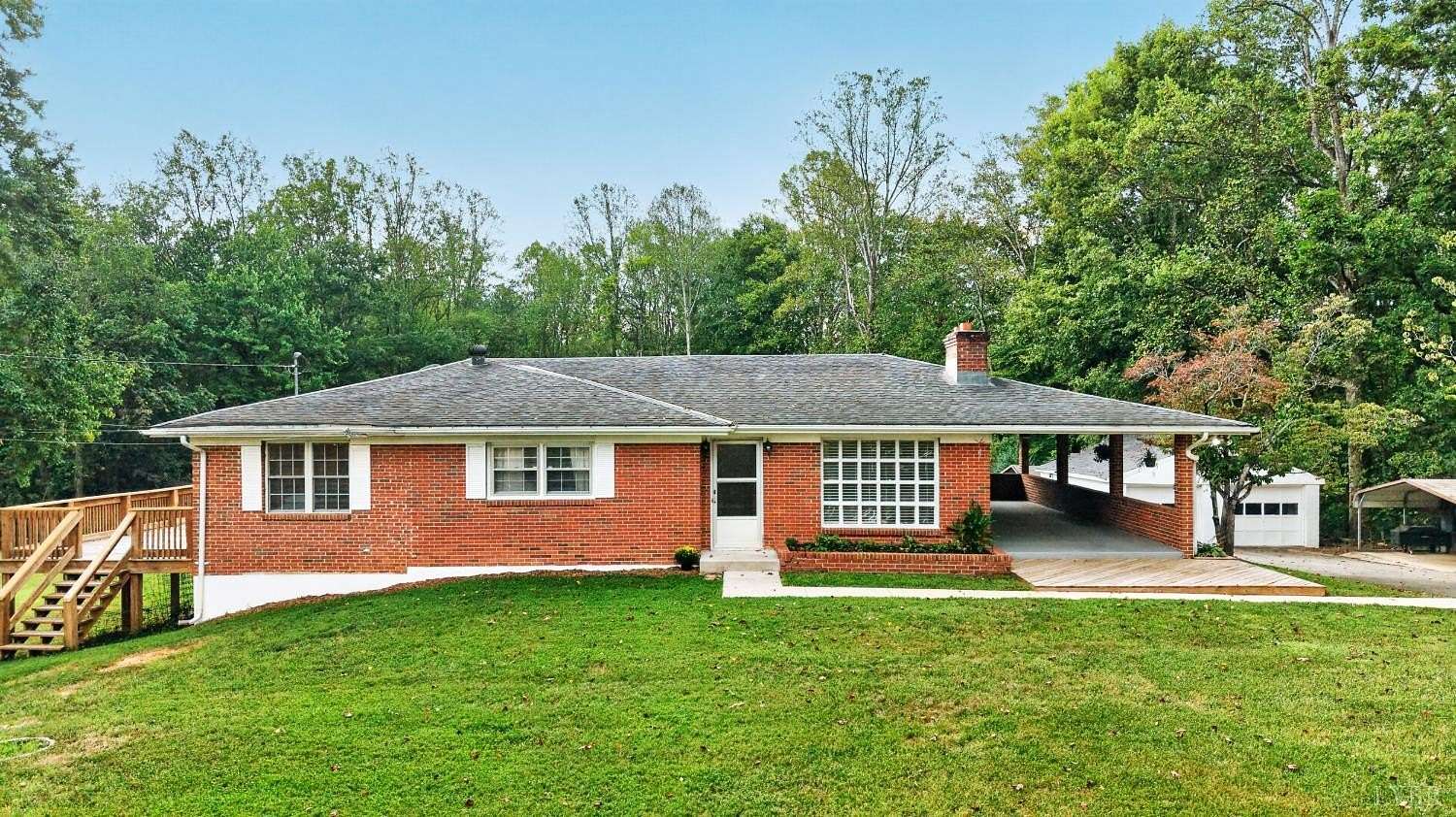 7.76 Acres of Land with Home for Sale in Madison Heights, Virginia