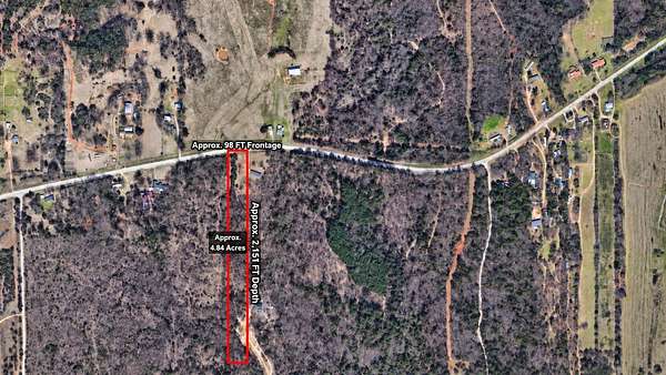 4.84 Acres of Residential Land for Sale in Tyler, Texas