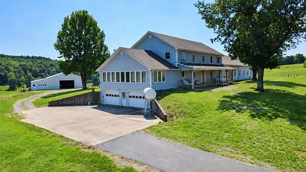10.5 Acres of Land with Home for Sale in Salem, Kentucky