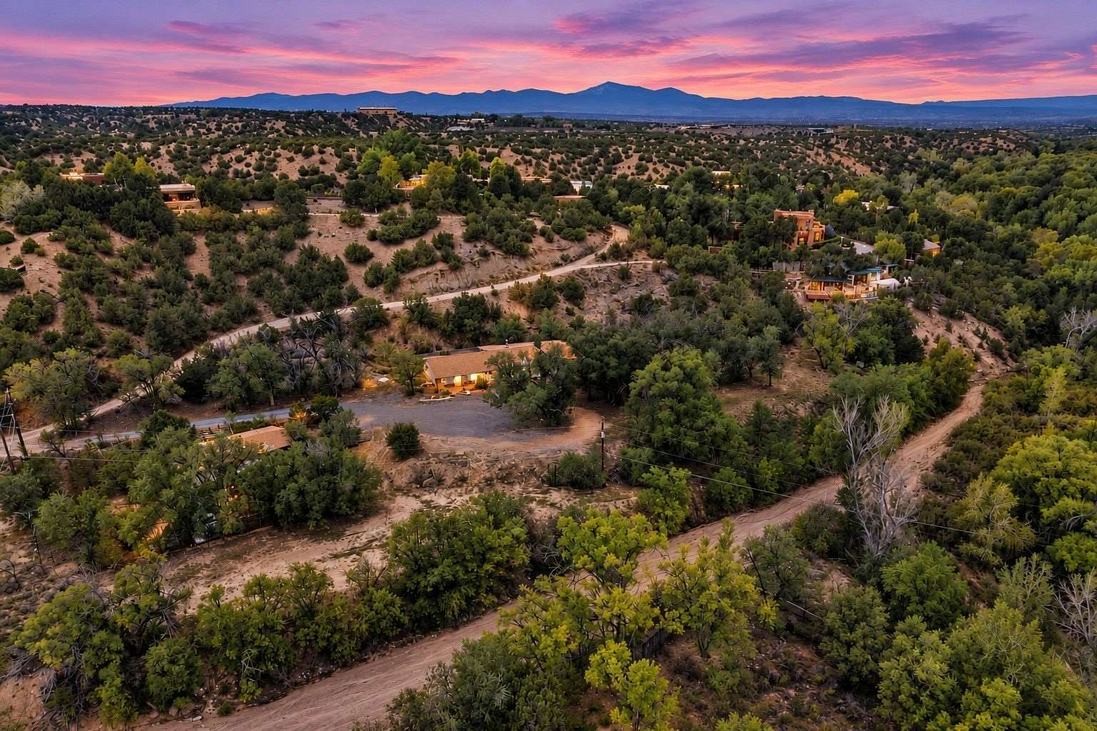 3 Acres of Land with Home for Sale in Santa Fe, New Mexico