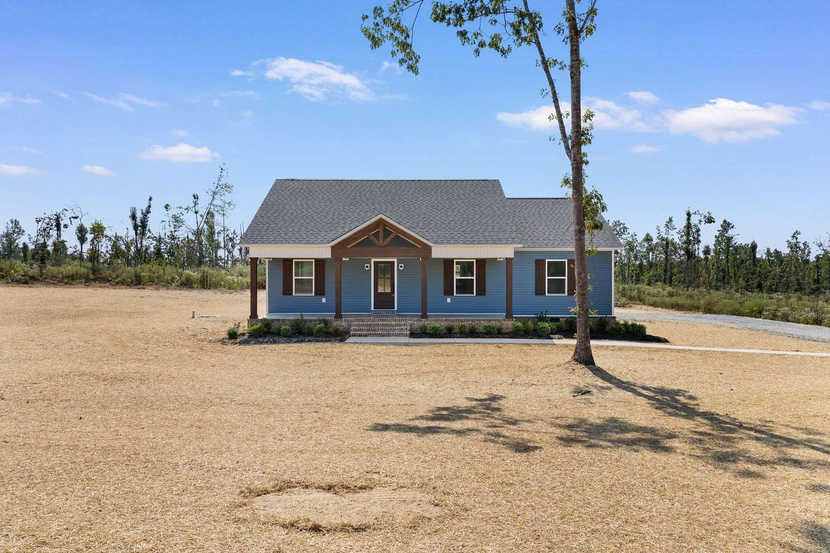 3.17 Acres of Land with Home for Sale in Rienzi, Mississippi