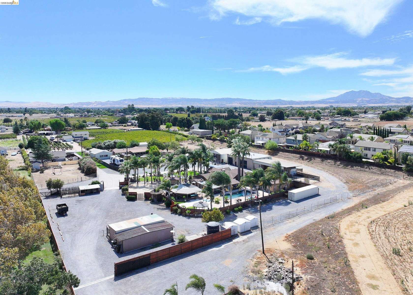 2 Acres of Land with Home for Sale in Oakley, California