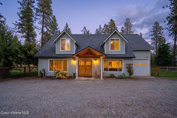 8 Acres of Land with Home for Sale in Rathdrum, Idaho