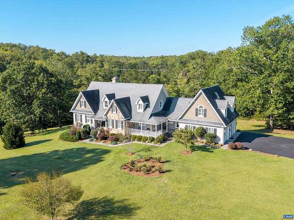 16.7 Acres of Land with Home for Sale in Charlottesville, Virginia