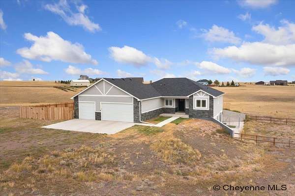 7.82 Acres of Land with Home for Sale in Cheyenne, Wyoming