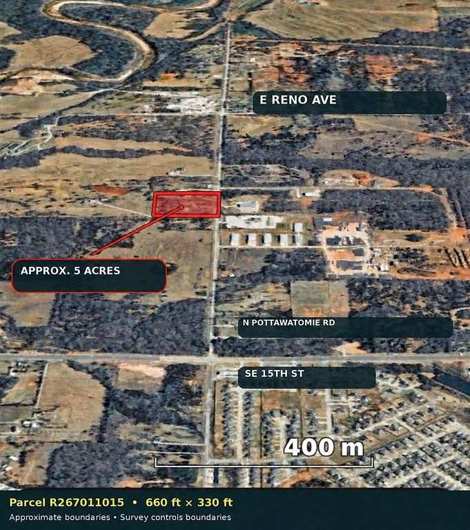 5 Acres of Residential Land for Sale in Harrah, Oklahoma