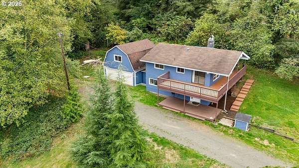 2.38 Acres of Land with Home for Sale in Cloverdale, Oregon