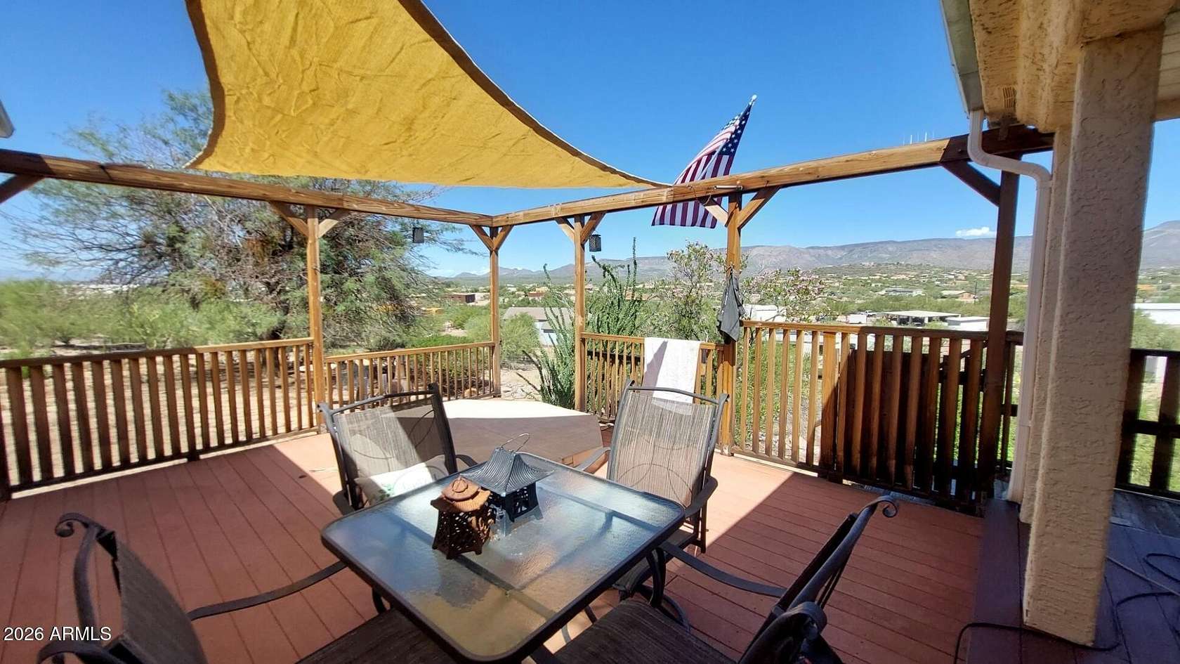 1.5 Acres of Land with Home for Lease in New River, Arizona