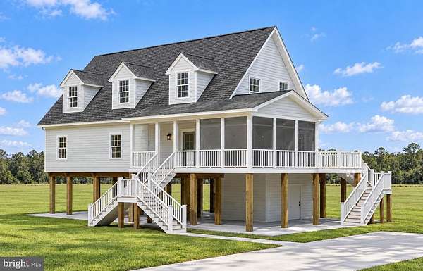 3.23 Acres of Land with Home for Sale in New Church, Virginia