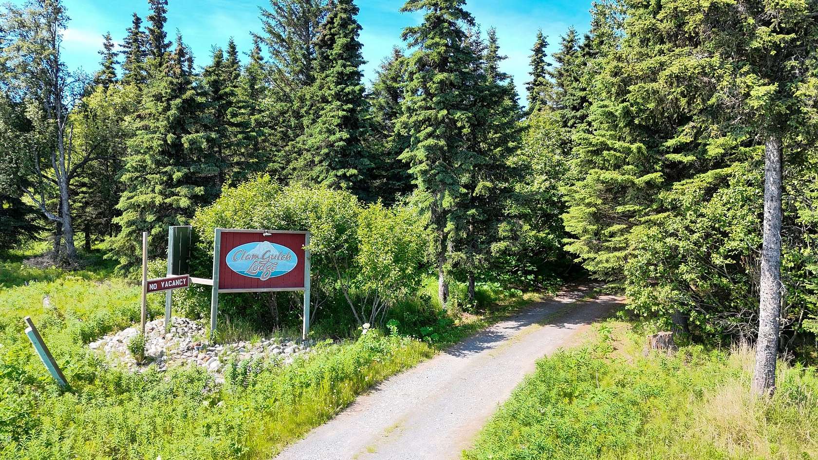 10.5 Acres of Land with Home for Sale in Clam Gulch, Alaska
