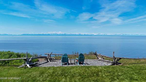 10.5 Acres of Land with Home for Sale in Clam Gulch, Alaska