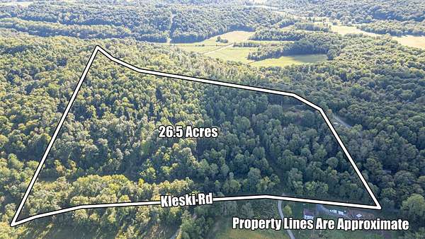 26.5 Acres of Recreational Land for Sale in Uhrichsville, Ohio