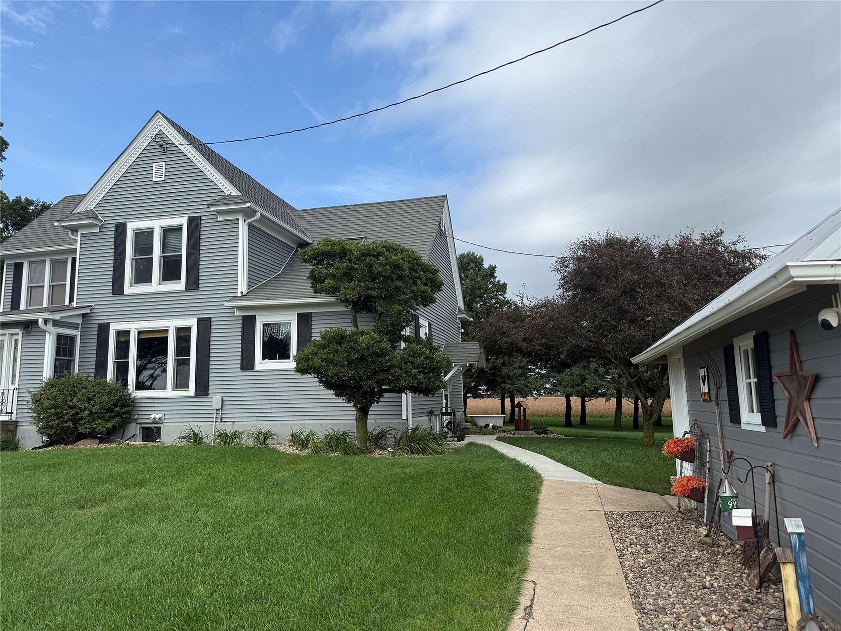 2.88 Acres of Land with Home for Sale in Conrad, Iowa