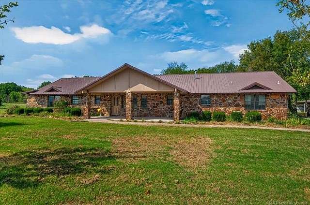 5 Acres of Land with Home for Sale in Ramona, Oklahoma