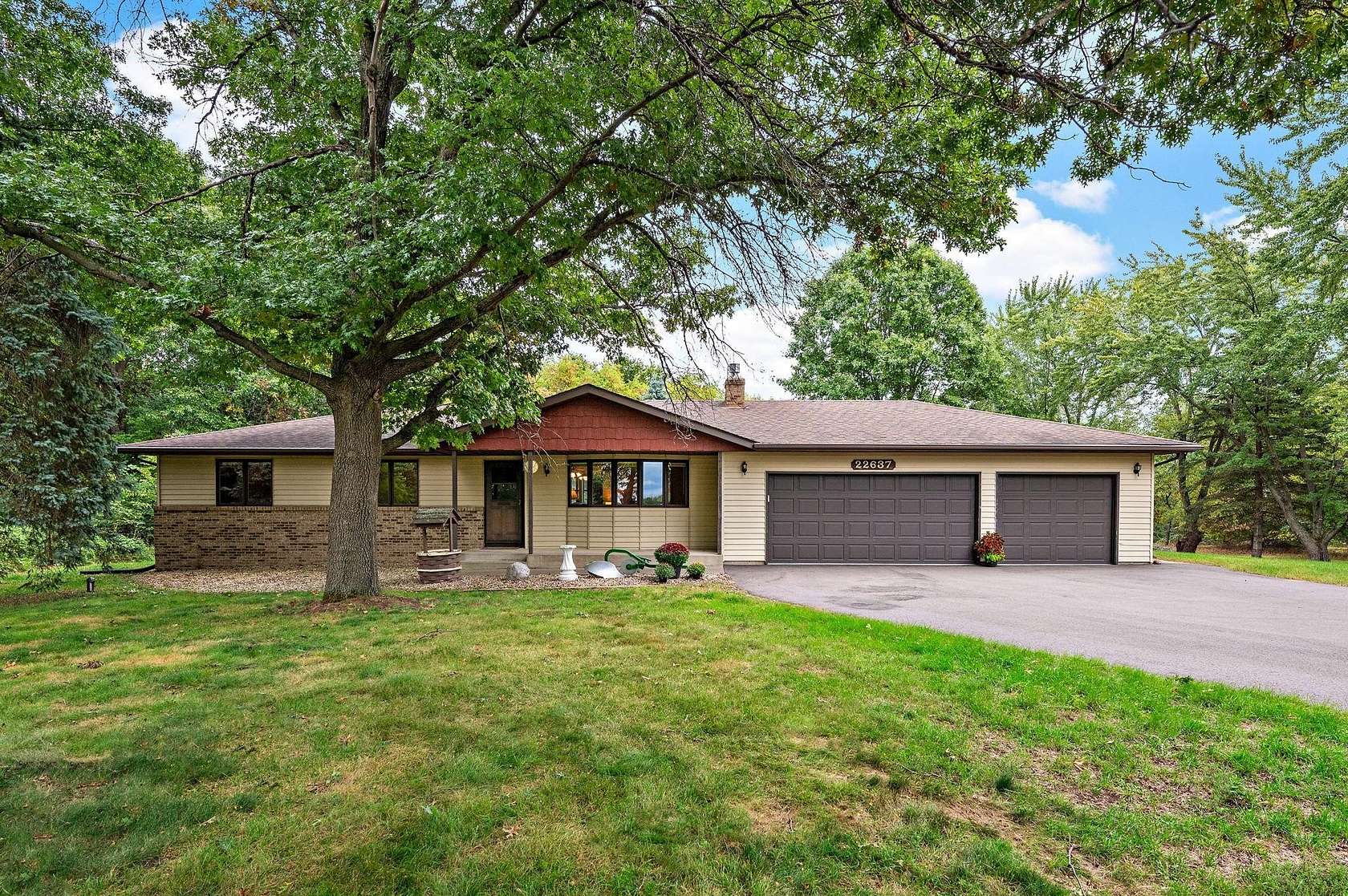 4.77 Acres of Land with Home for Sale in Oak Grove, Minnesota