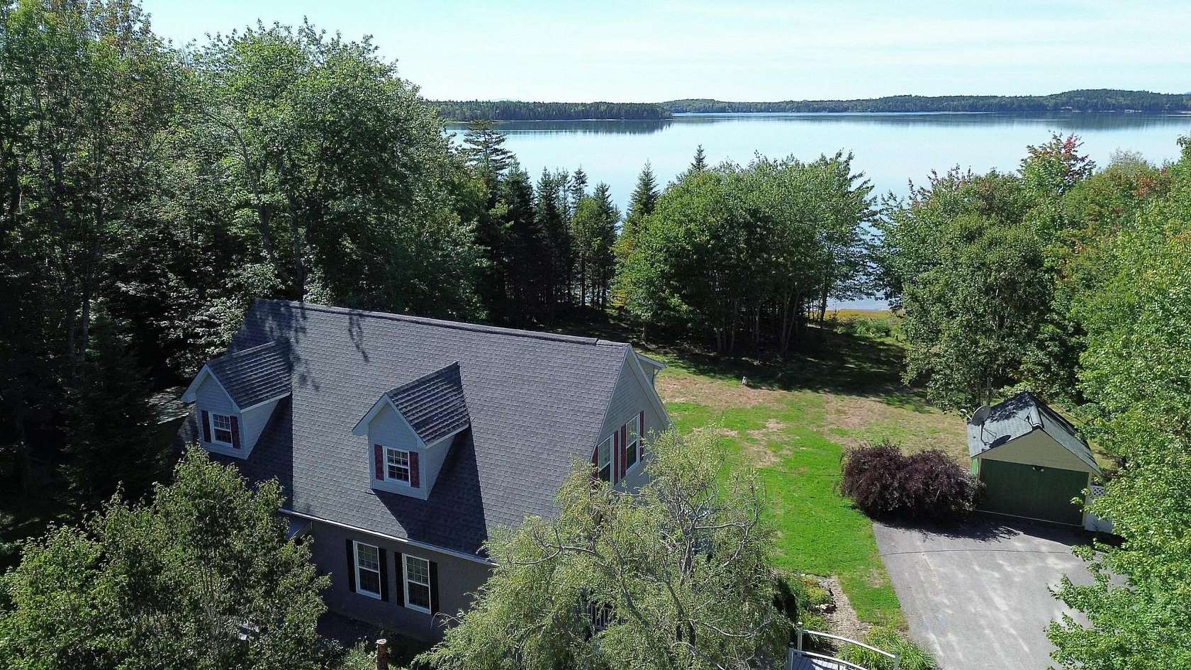 3.24 Acres of Land with Home for Sale in Harrington, Maine