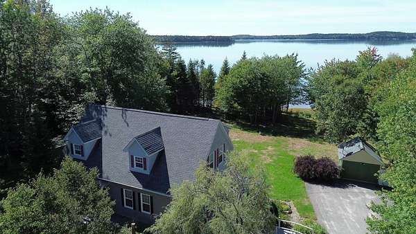 3.24 Acres of Land with Home for Sale in Harrington, Maine