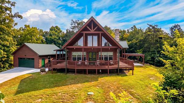 1.74 Acres of Land with Home for Sale in Dandridge, Tennessee