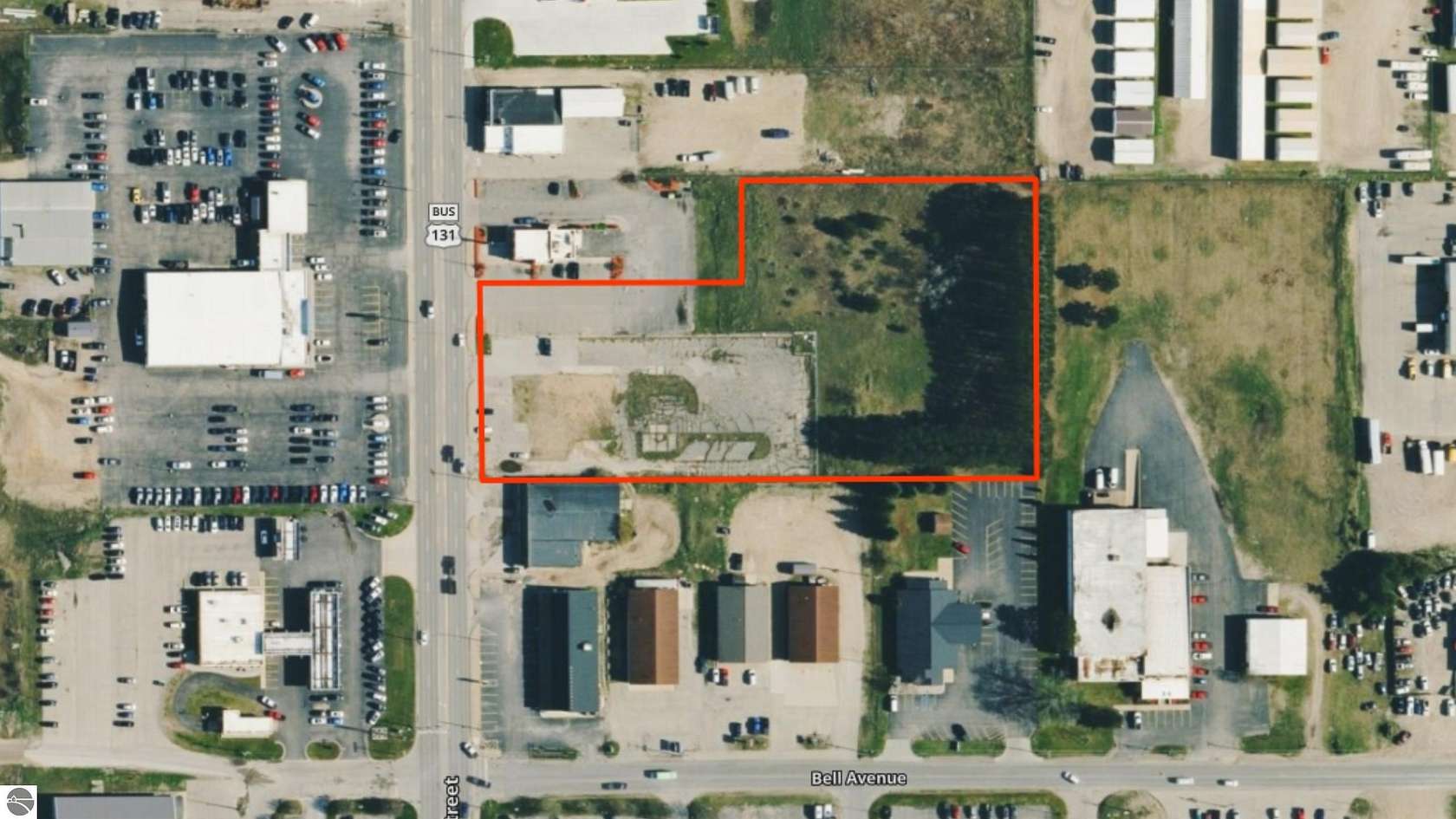 3.88 Acres of Commercial Land for Sale in Cadillac, Michigan