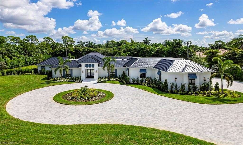 1.5 Acres of Land with Home for Sale in Naples, Florida