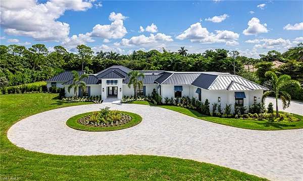 1.5 Acres of Land with Home for Sale in Naples, Florida