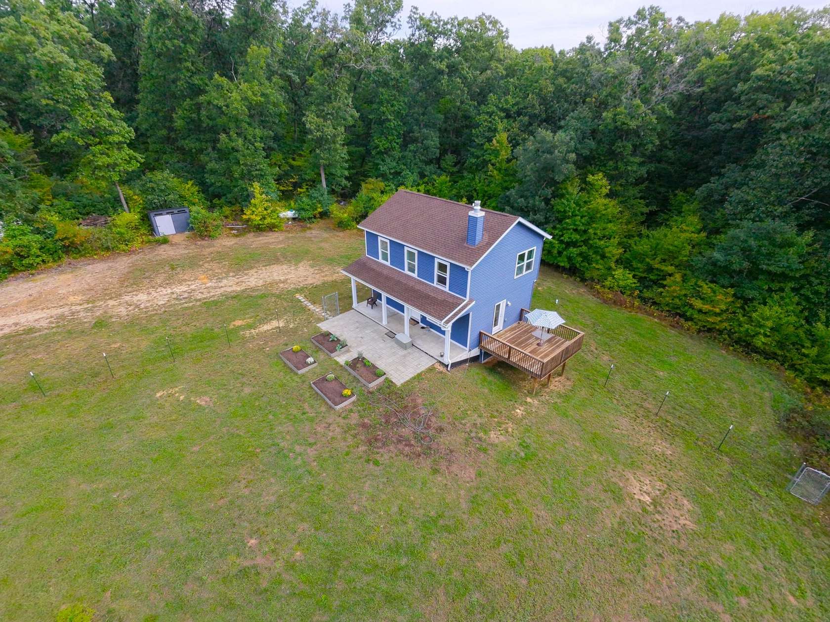 20 Acres of Recreational Land with Home for Sale in White Cloud, Michigan