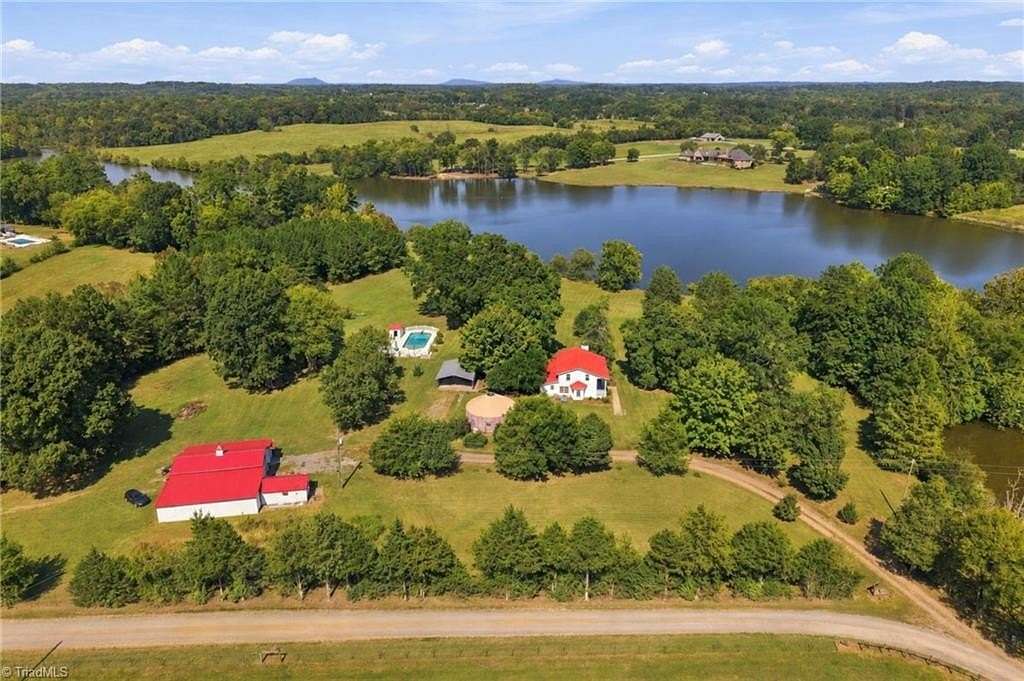 11 Acres of Land with Home for Sale in Mocksville, North Carolina