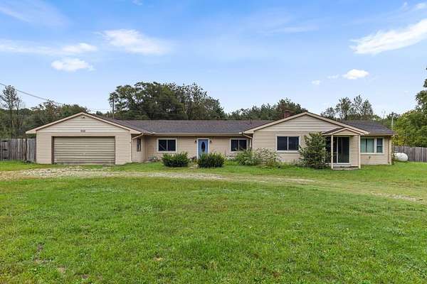 10 Acres of Land with Home for Sale in Fremont, Michigan