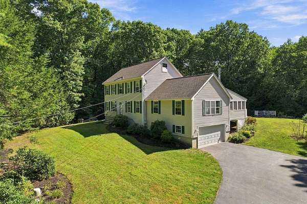 4.1 Acres of Land with Home for Sale in Danville, New Hampshire