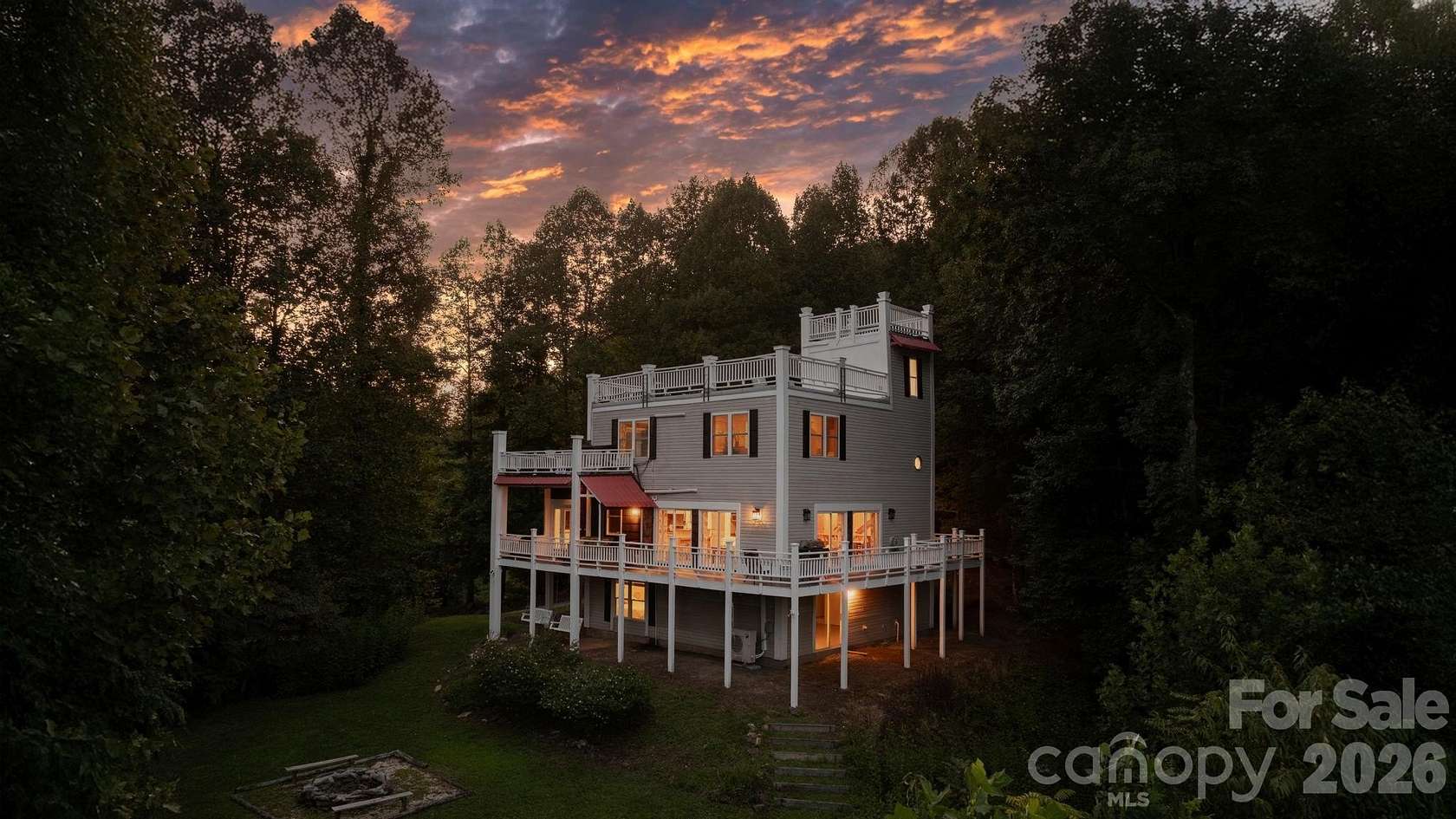 3.29 Acres of Land with Home for Sale in Lenoir, North Carolina