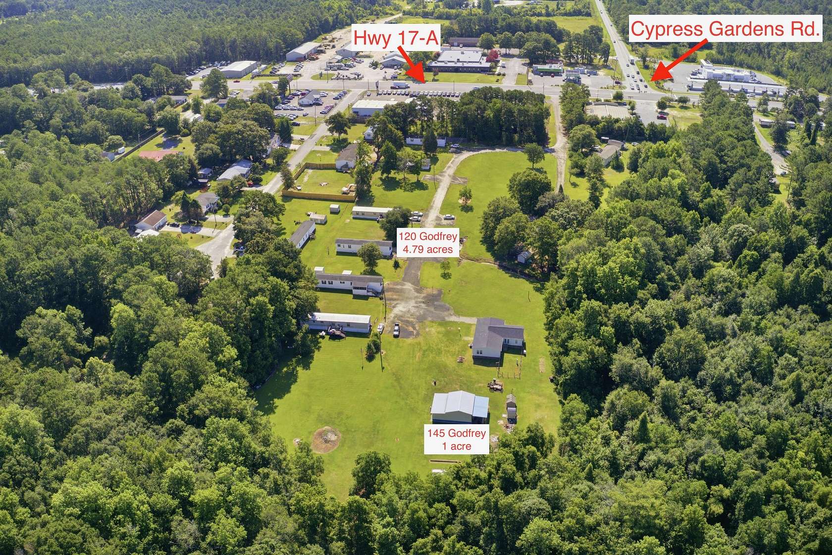 5.79 Acres of Mixed-Use Land for Sale in Moncks Corner, South Carolina