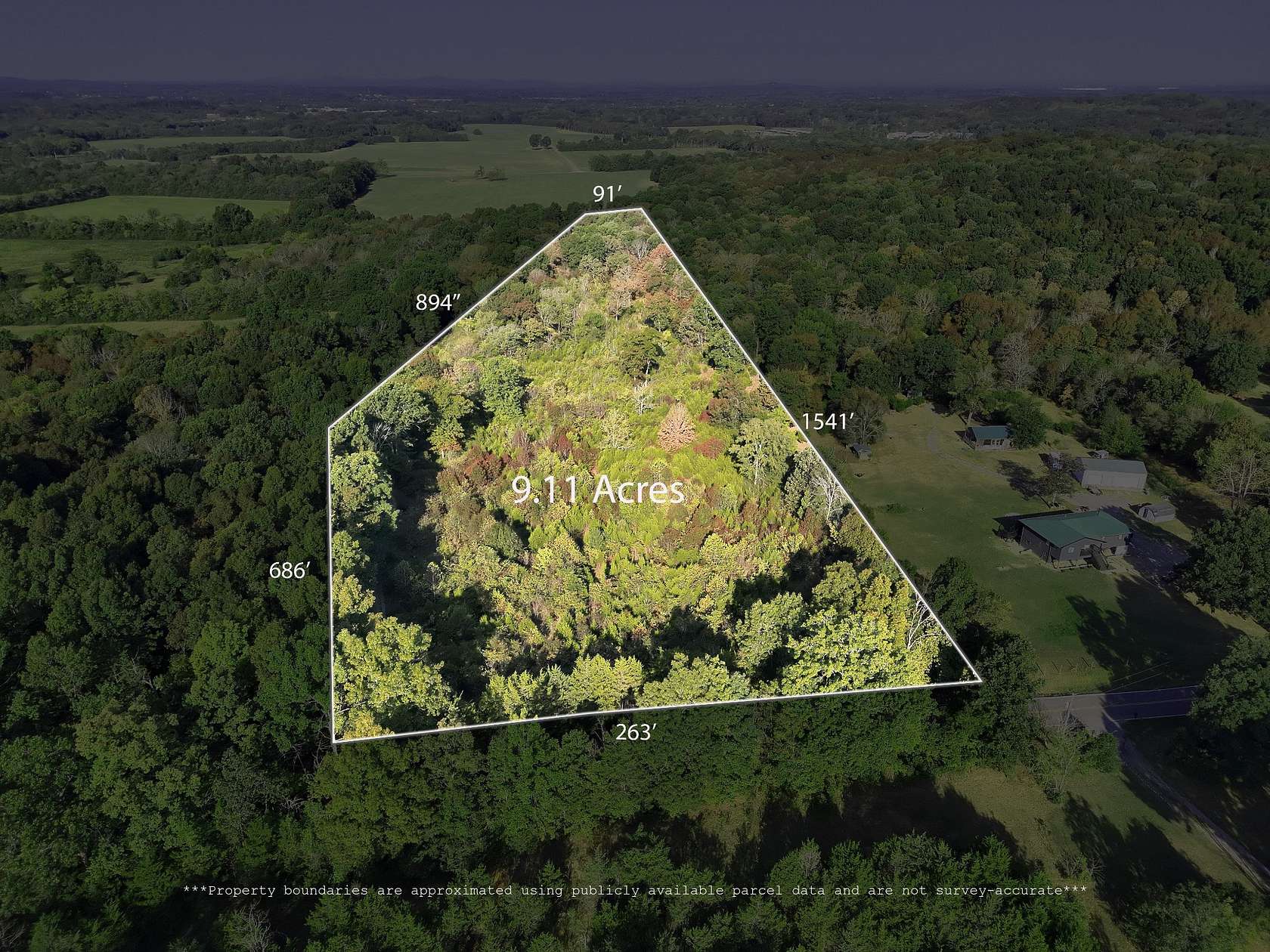 9.1 Acres of Residential Land for Sale in Murfreesboro, Tennessee
