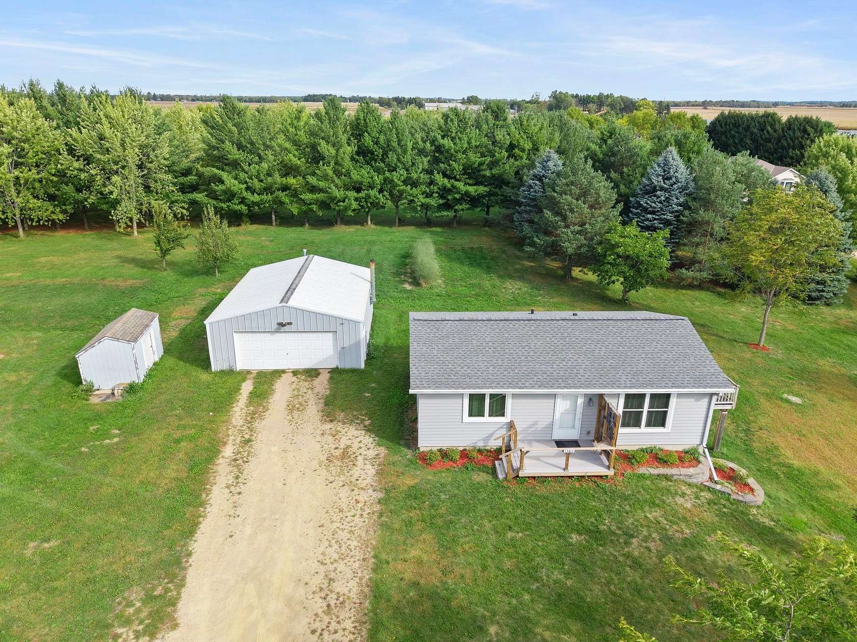 4.5 Acres of Land with Home for Sale in New Richmond, Wisconsin