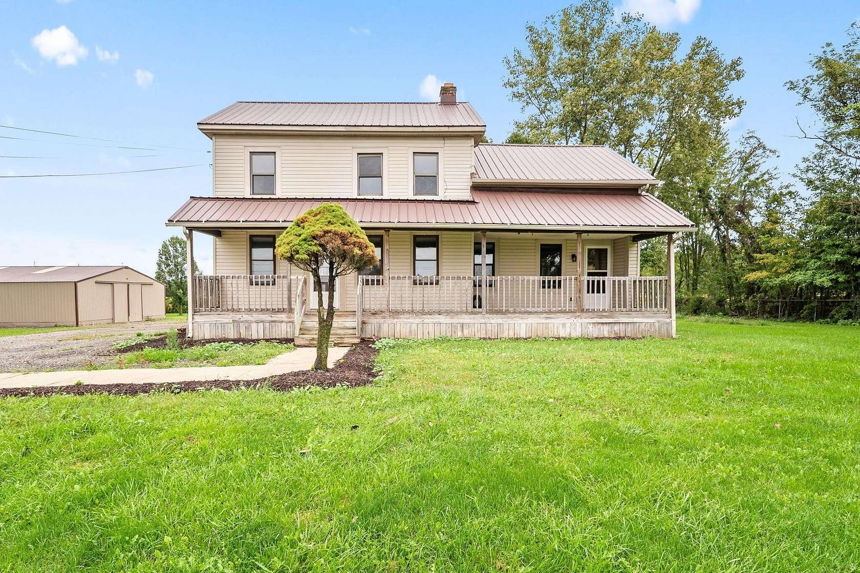 1.84 Acres of Land with Home for Sale in Marengo, Ohio