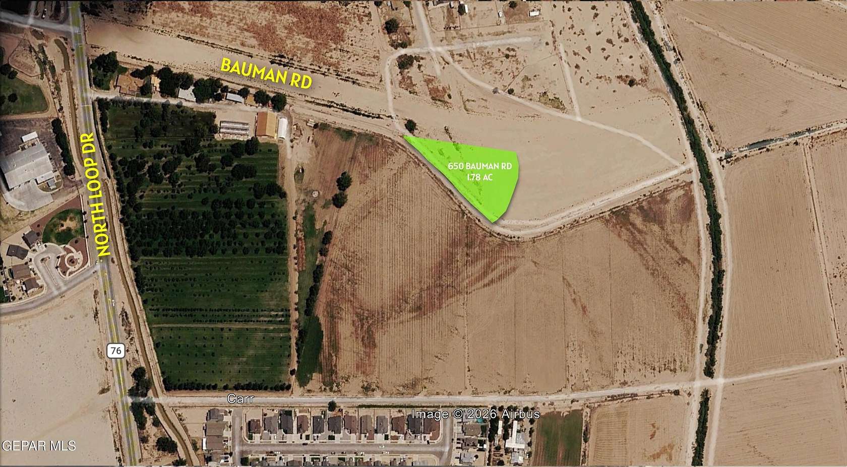 1.78 Acres of Commercial Land for Sale in Socorro, Texas