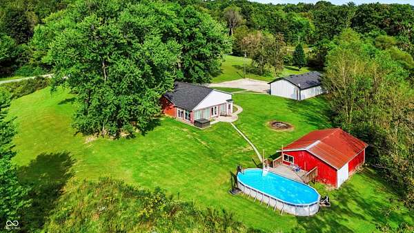 2.2 Acres of Land with Home for Sale in Martinsville, Indiana