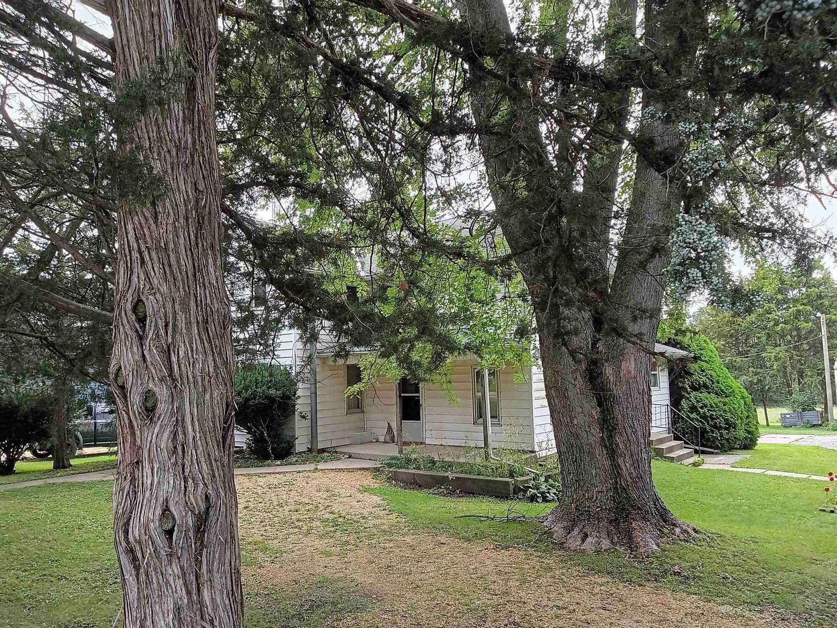 6.87 Acres of Land with Home for Sale in Freeport, Illinois