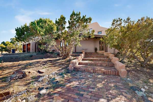 1.55 Acres of Land with Home for Sale in Santa Fe, New Mexico