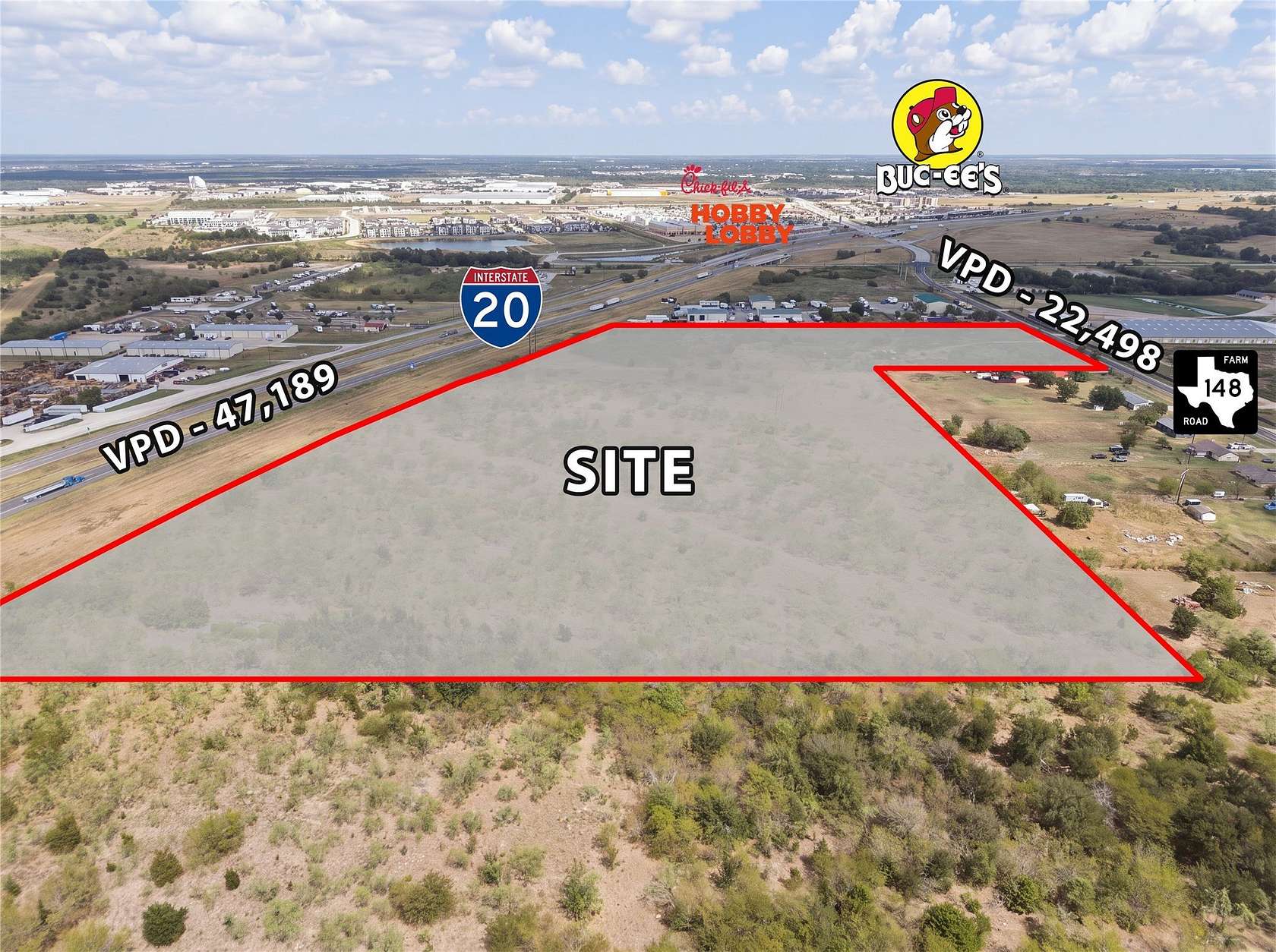 30 Acres of Land for Sale in Terrell, Texas