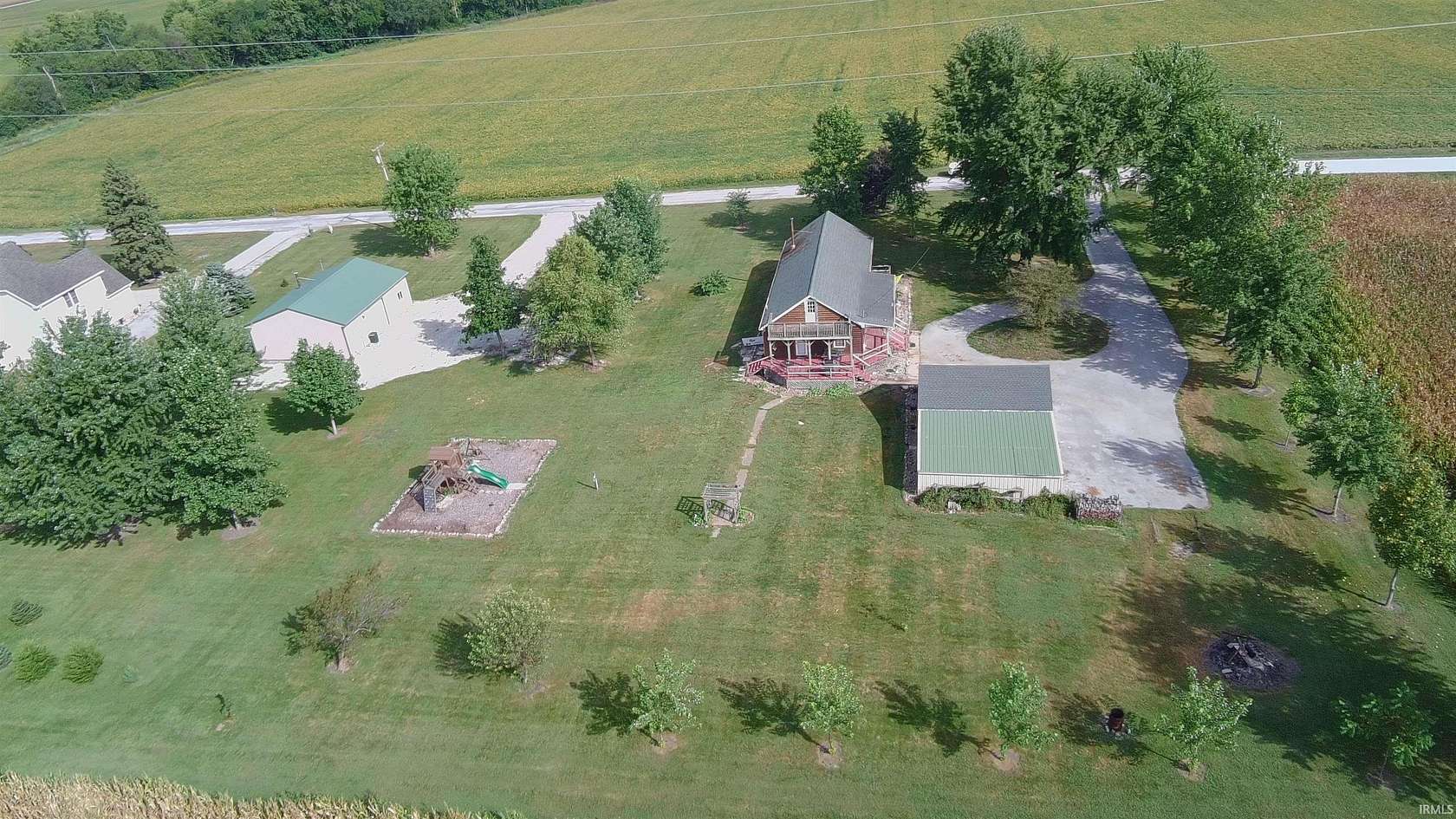 2 Acres of Land with Home for Sale in Fowler, Indiana