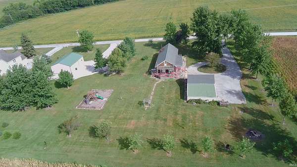 2 Acres of Land with Home for Sale in Fowler, Indiana