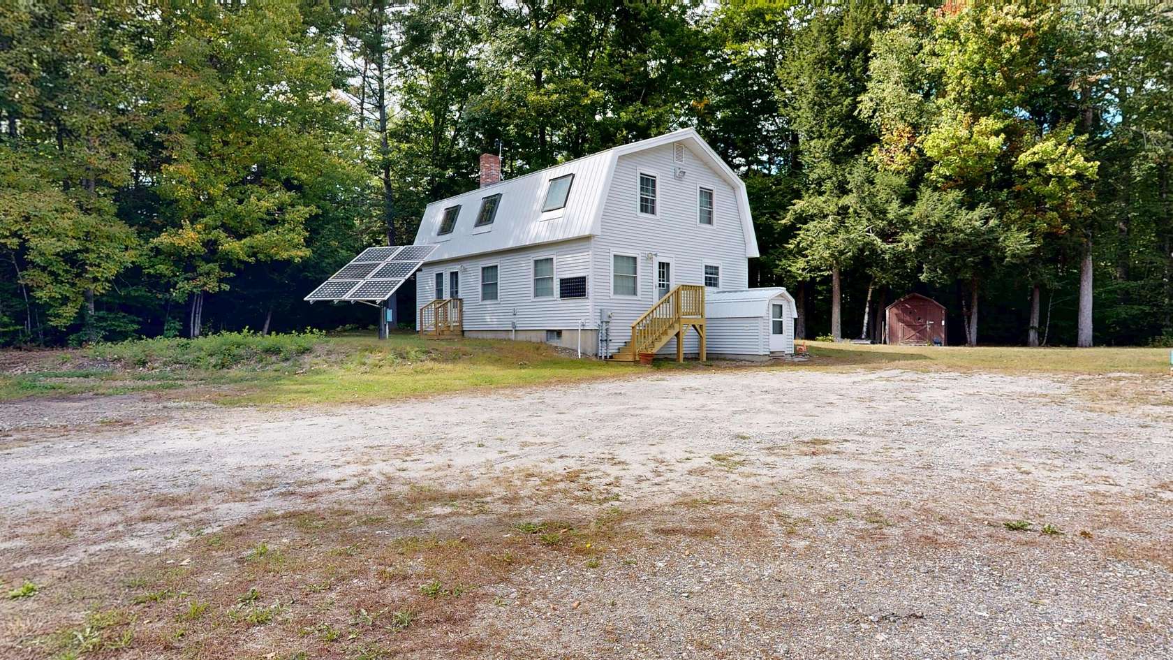 14 Acres of Land with Home for Sale in Wales Town, Maine