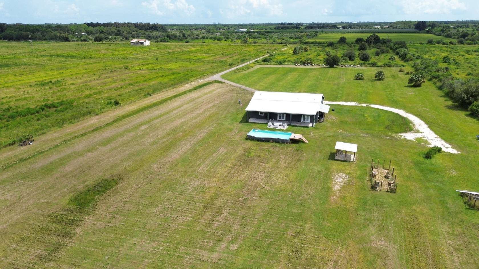 10 Acres of Land with Home for Sale in Fort Pierce, Florida