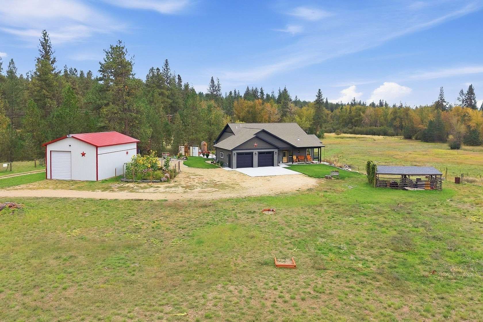 2.73 Acres of Land with Home for Sale in Stevensville, Montana