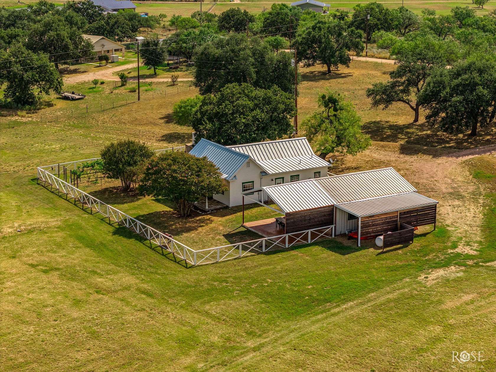 9 Acres of Land with Home for Sale in Mason, Texas
