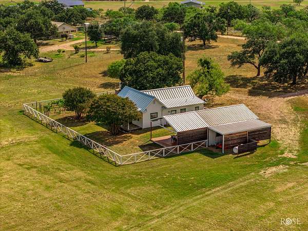 9 Acres of Land with Home for Sale in Mason, Texas