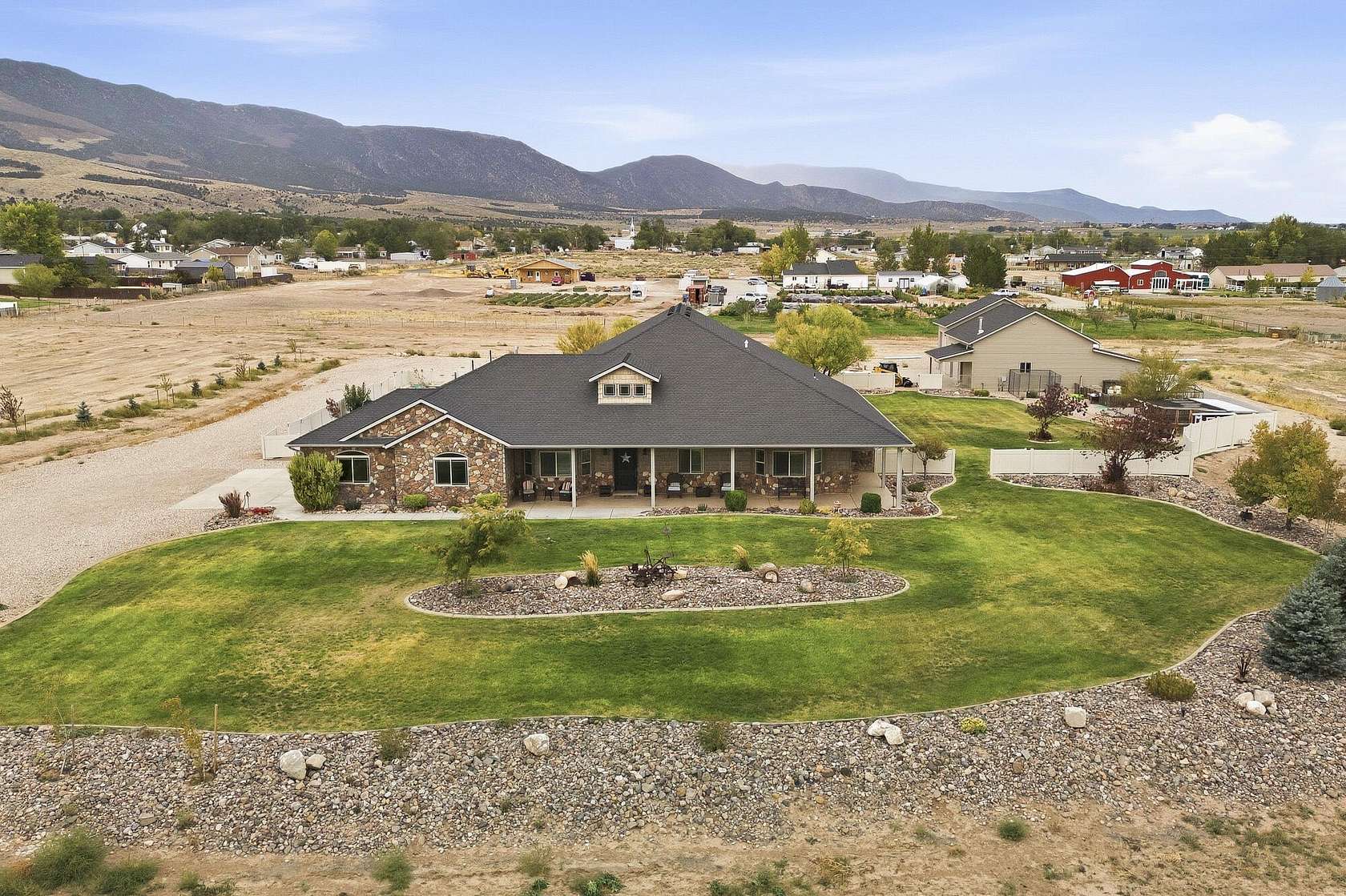 6.3 Acres of Land with Home for Sale in Enoch, Utah