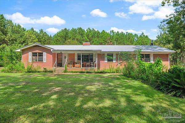 15 Acres of Land with Home for Sale in Jay, Florida