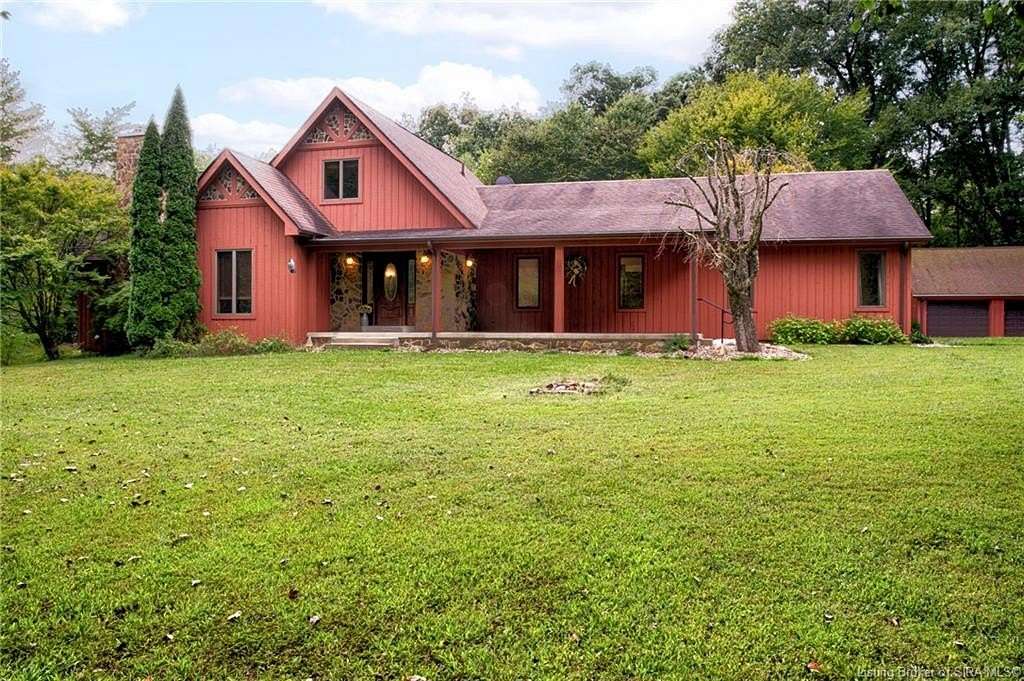 5.33 Acres of Land with Home for Sale in Charlestown, Indiana