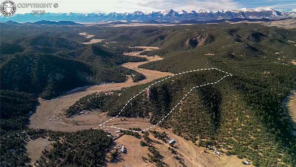 20 Acres of Recreational Land for Sale in Cotopaxi, Colorado